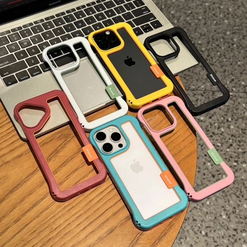 【镂空无边框】新款适用iPhone15/14/13手机壳防摔苹果16promax