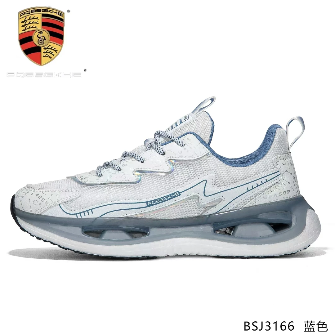 夏季舒适休闲运动鞋减震回弹防滑三色时尚鞋3166