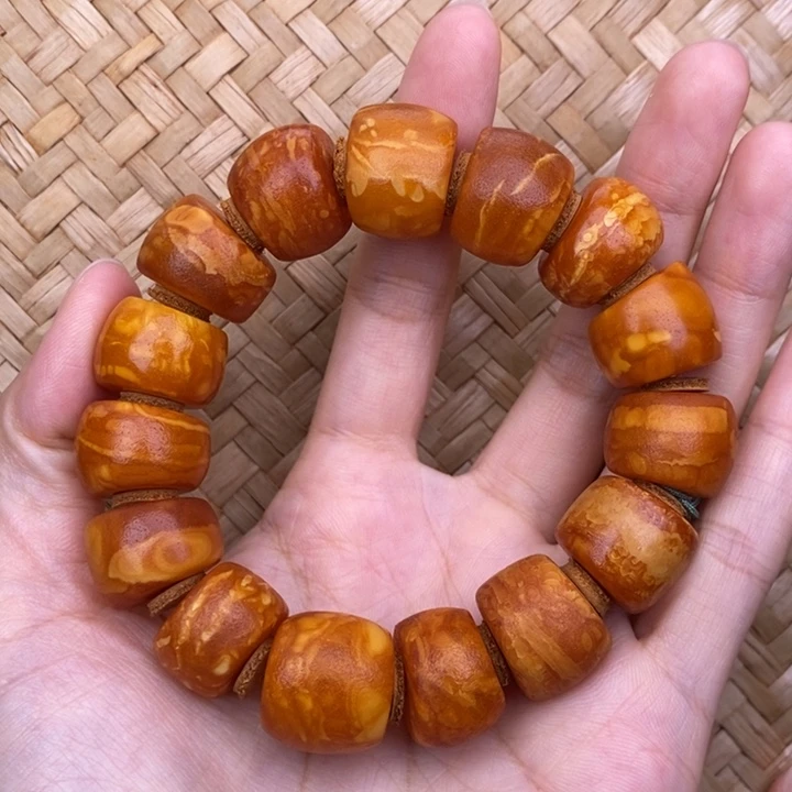 琥珀未镶嵌裸石蜜蜡M