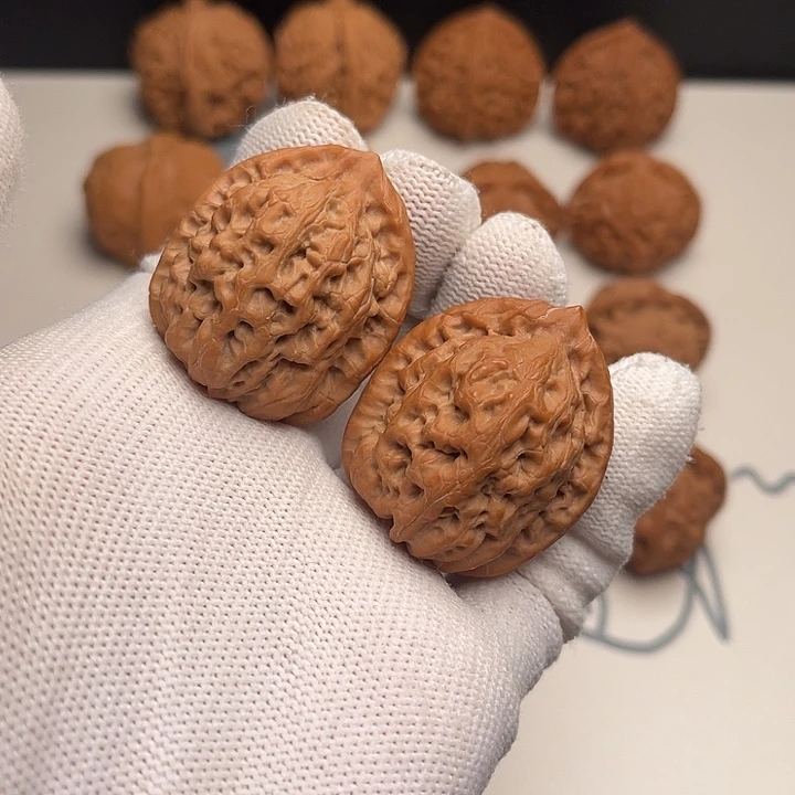 文玩核桃把件34全品佛肚