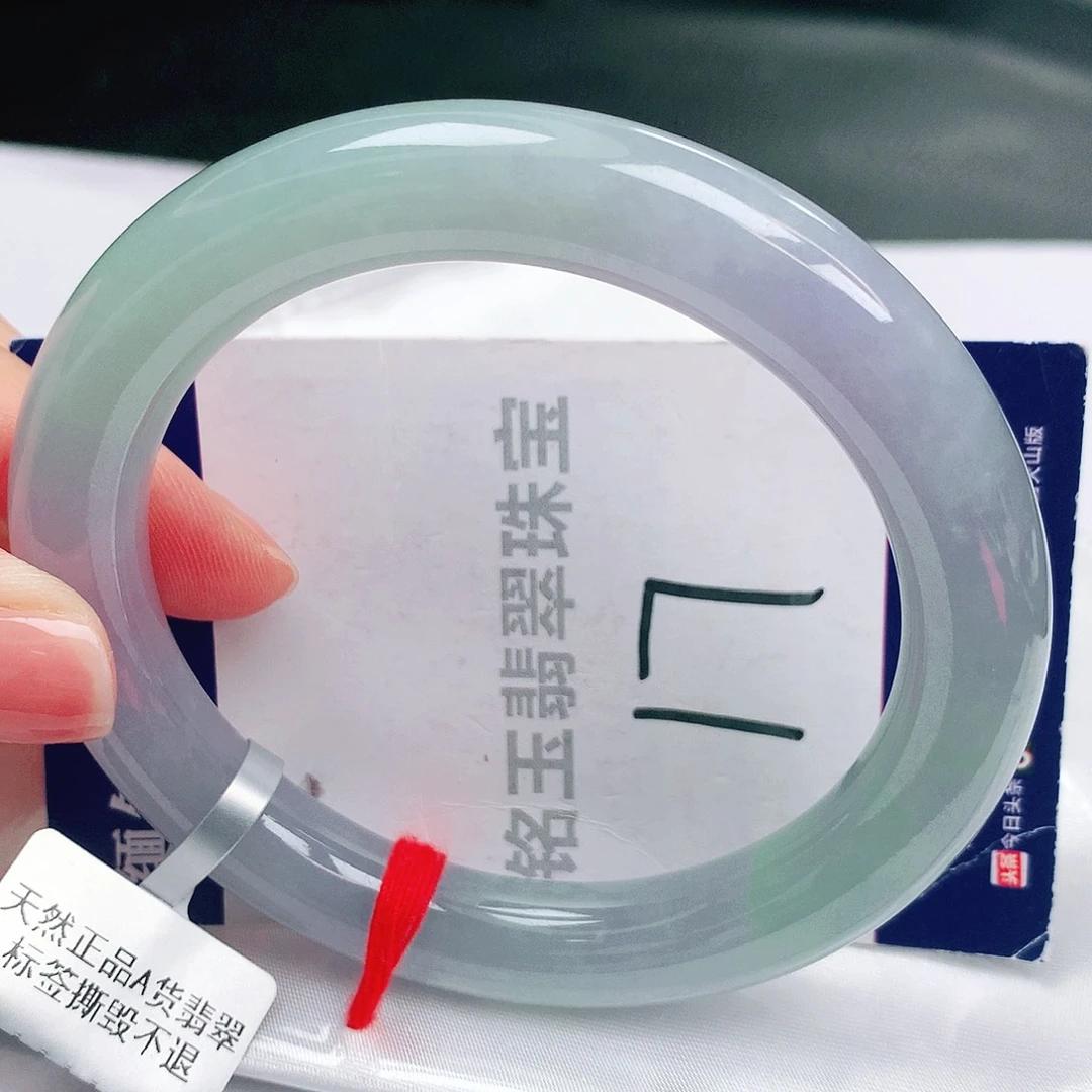 翡翠未镶嵌手镯缅甸天然a货翡翠手镯