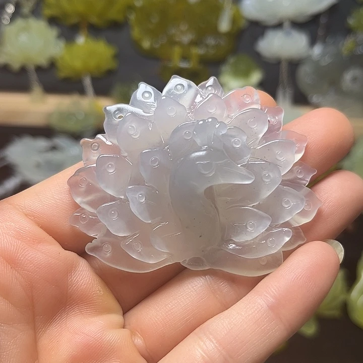 未镶嵌蛇纹石玉发饰
