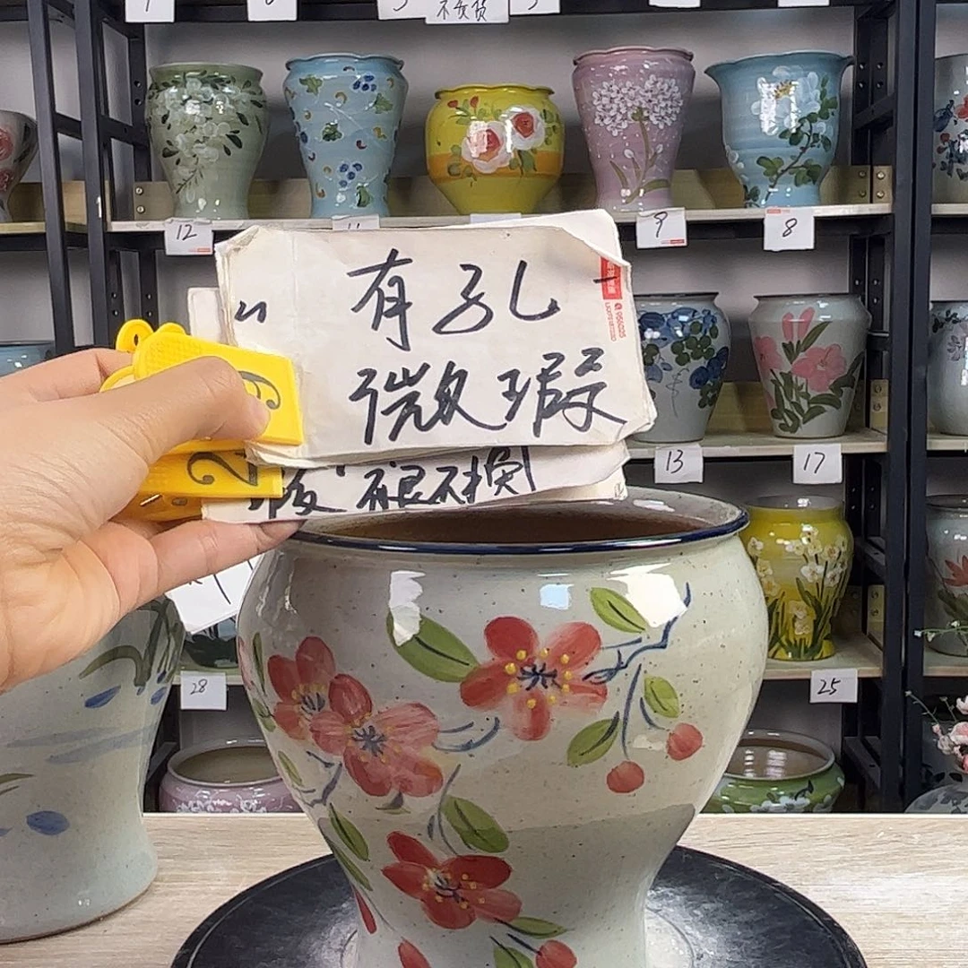 罐1tc景德镇陶瓷花盆