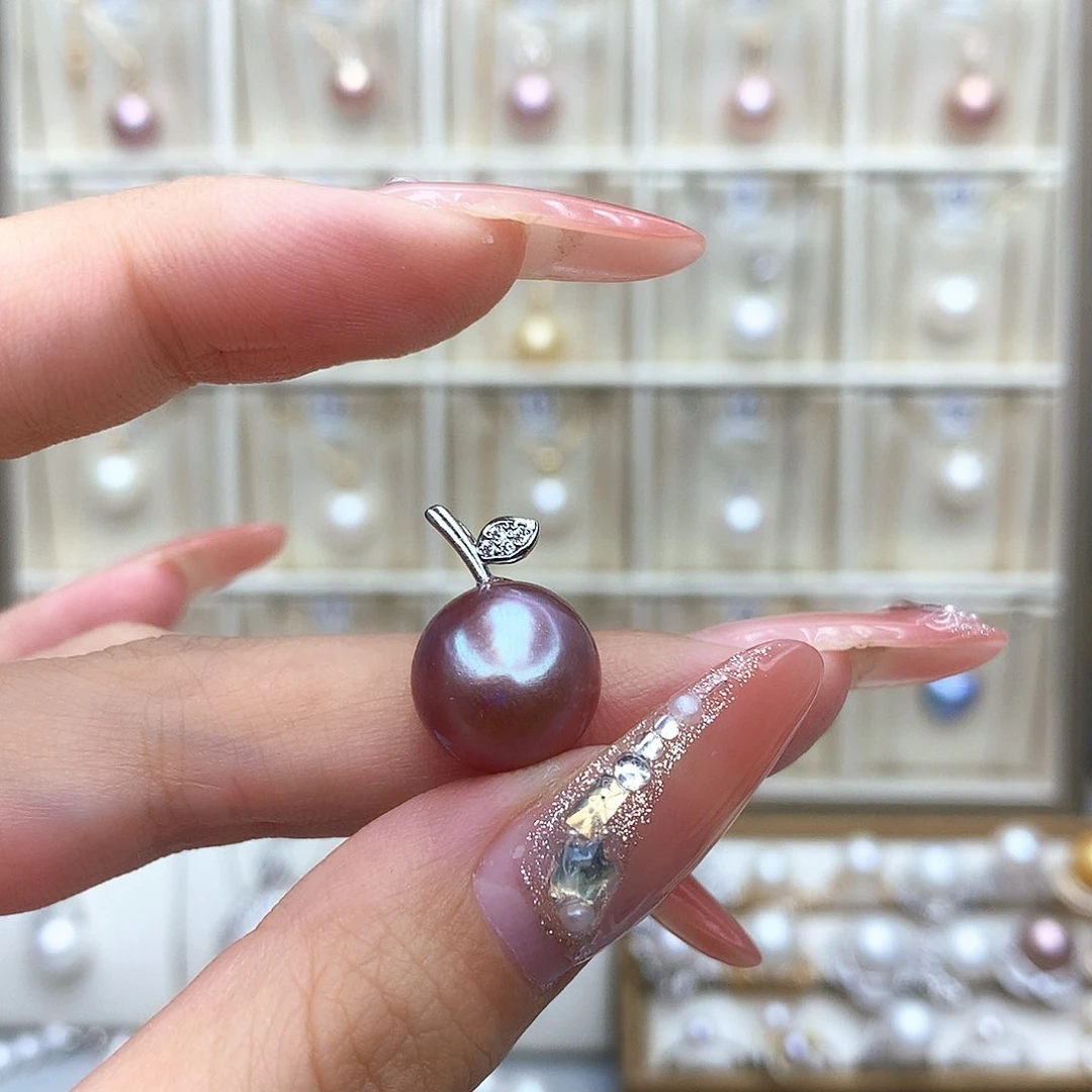 淡水珍珠合金吊坠(赠链)