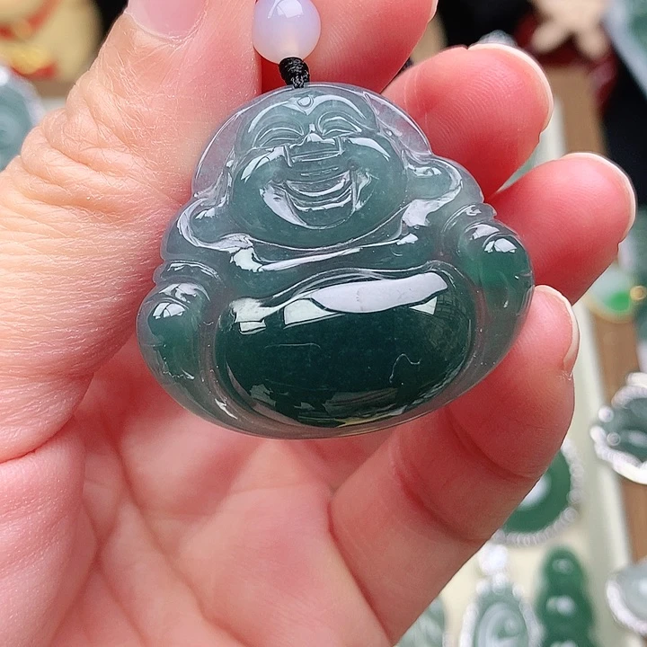 颈饰未镶嵌翡翠吊坠