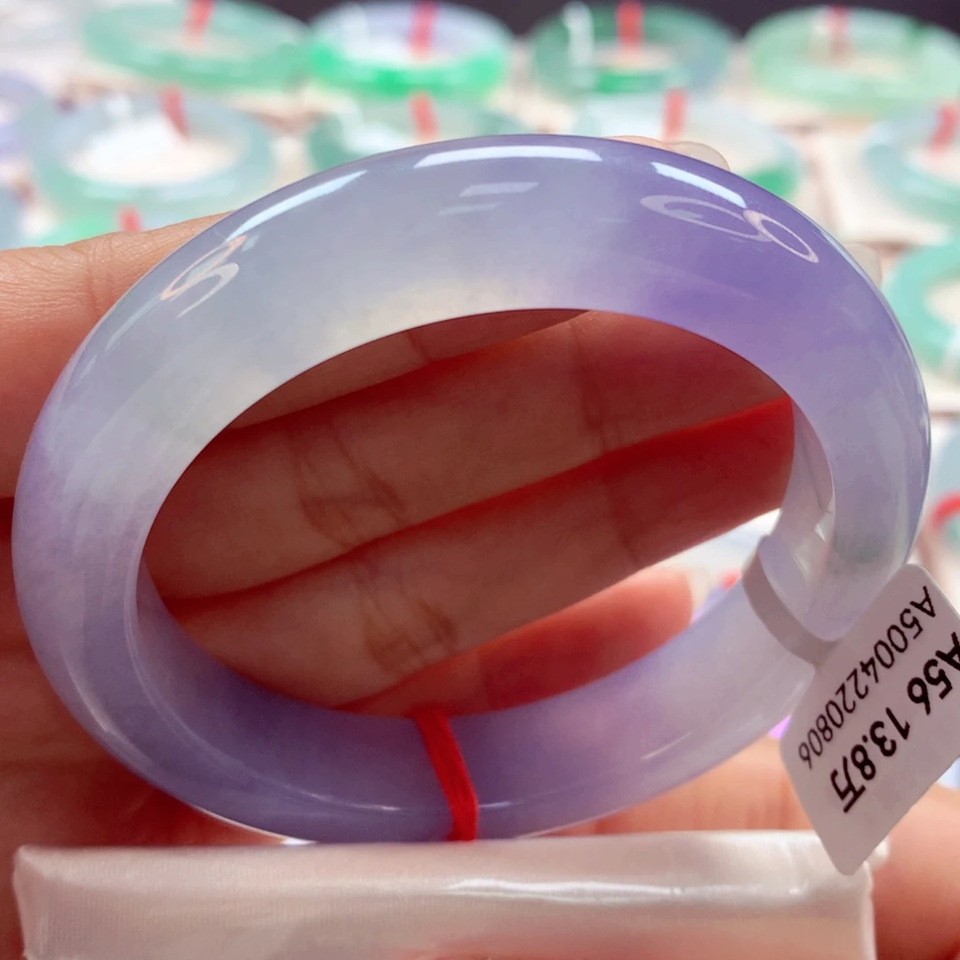 翡翠手镯未镶嵌56正（26）