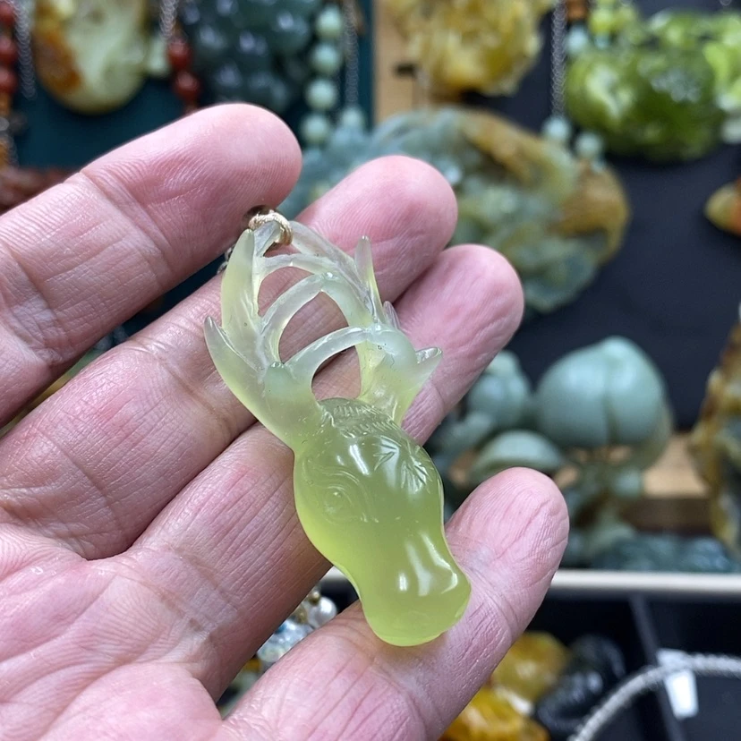 【闪购商品】未镶嵌岫玉吊坠