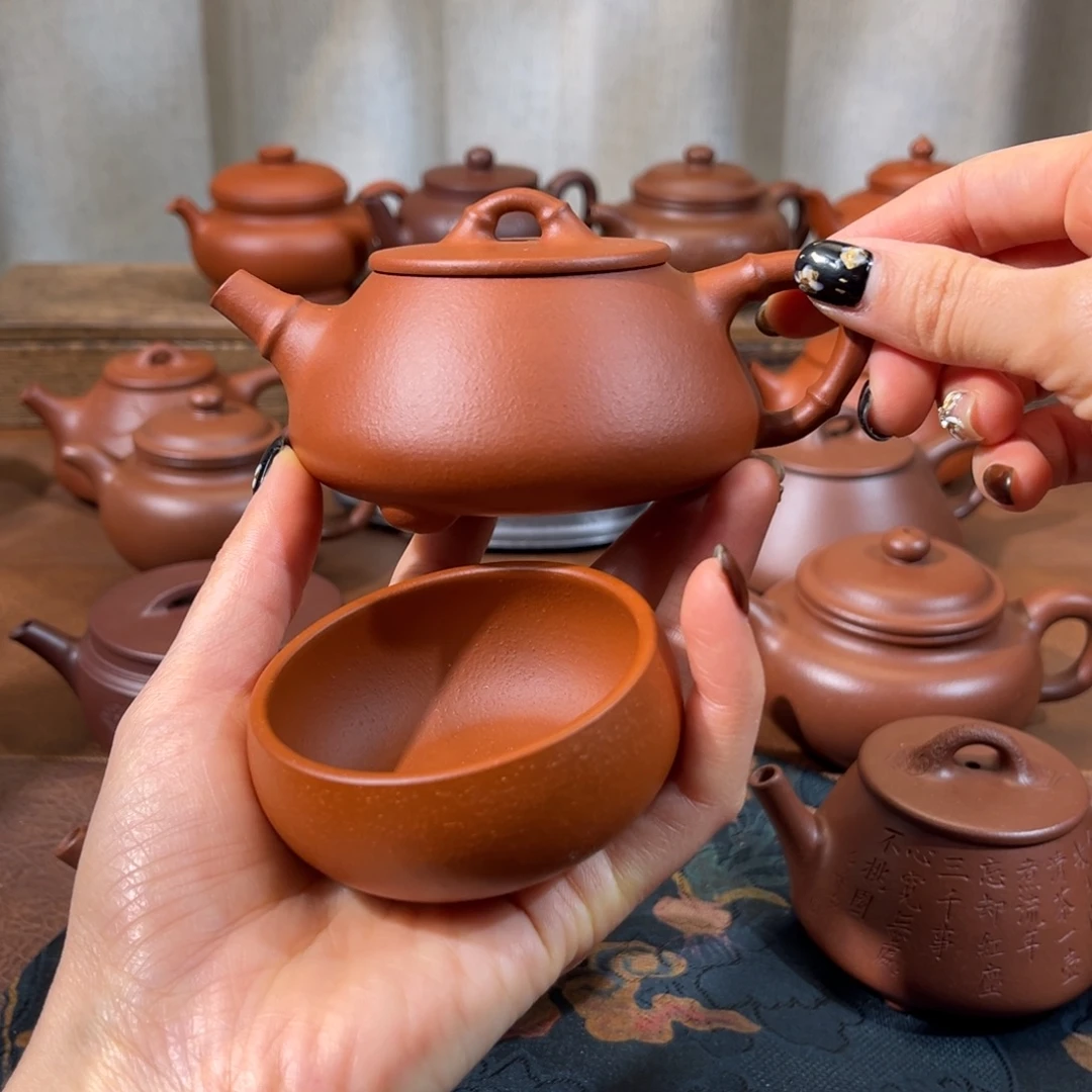 紫砂茶壶一壶一杯特价福利