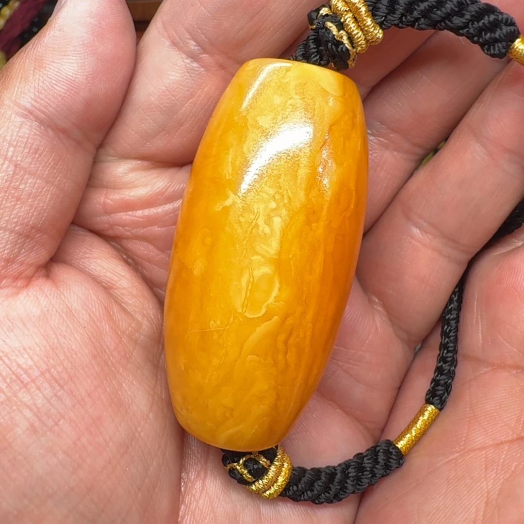 蜜蜡未镶嵌颈饰藏传精品蜜蜡吊坠项链