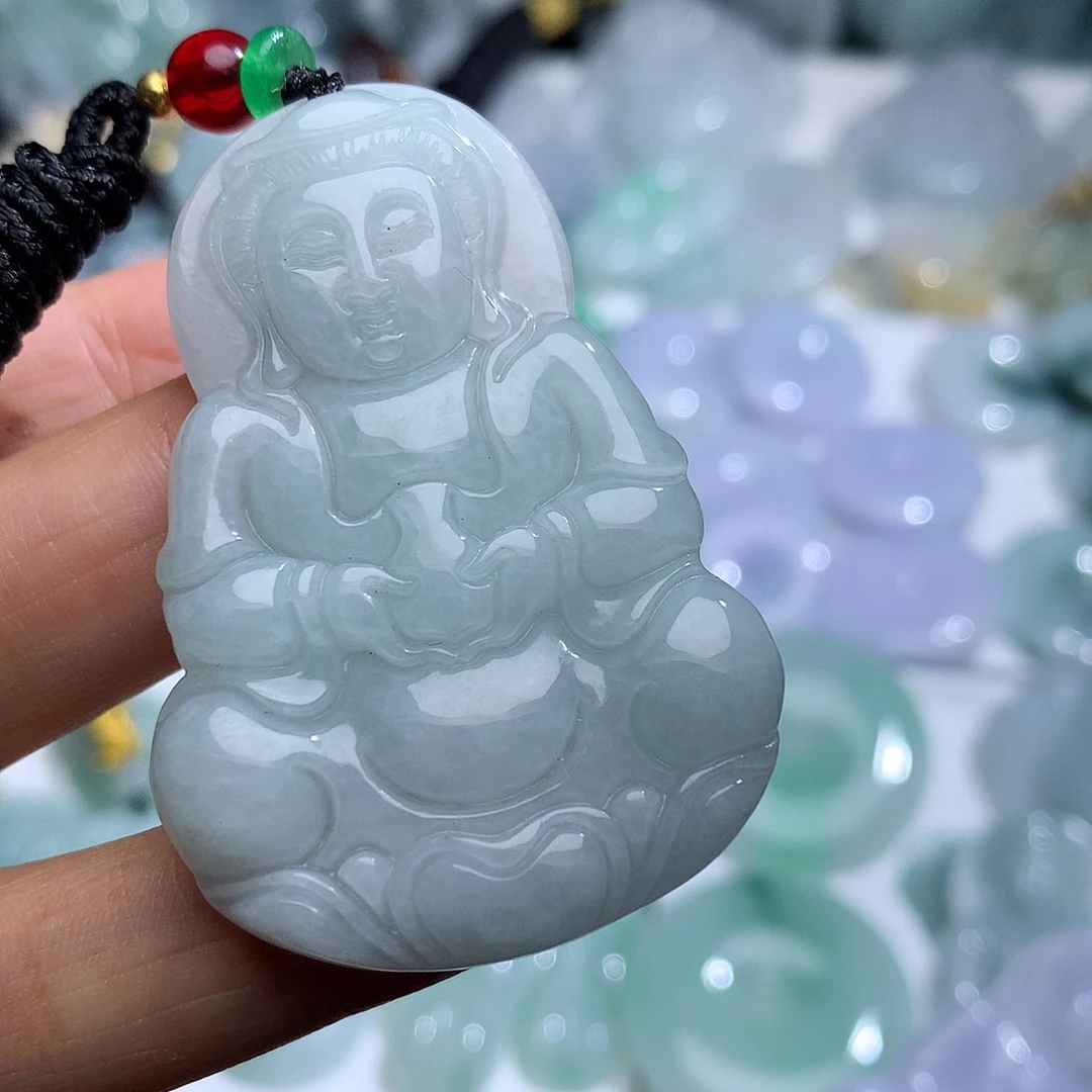 翡翠未镶嵌颈饰29