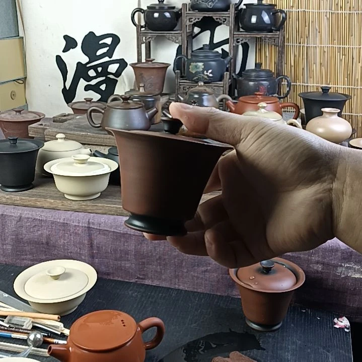 陶建水紫陶茶壶工艺精湛