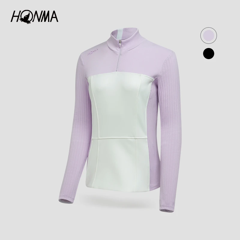 【专业高尔夫】HONMA女士针织衫新款时尚半高领HWJD504R924