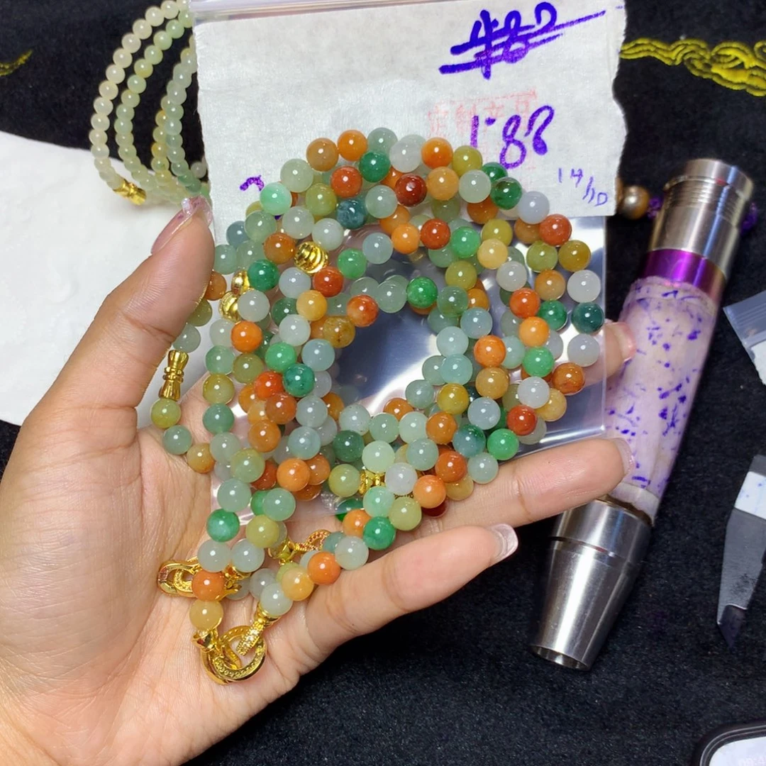 定制翡翠未镶嵌天然缅甸翡翠多样性