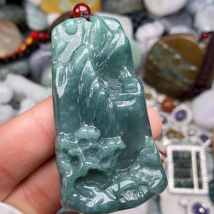 颈饰未镶嵌翡翠翡翠