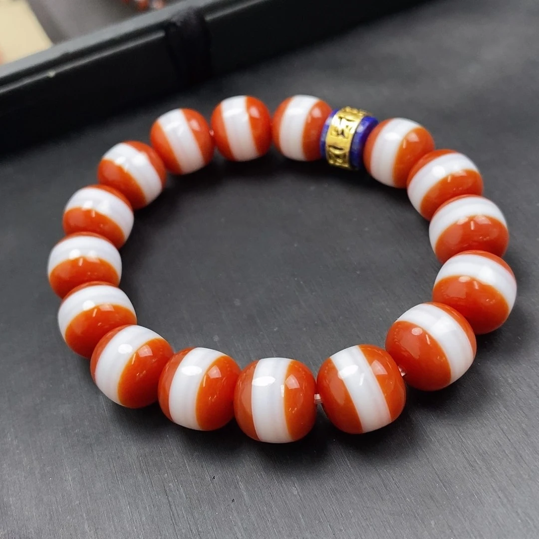 玛瑙/玉髓合金玛瑙手串