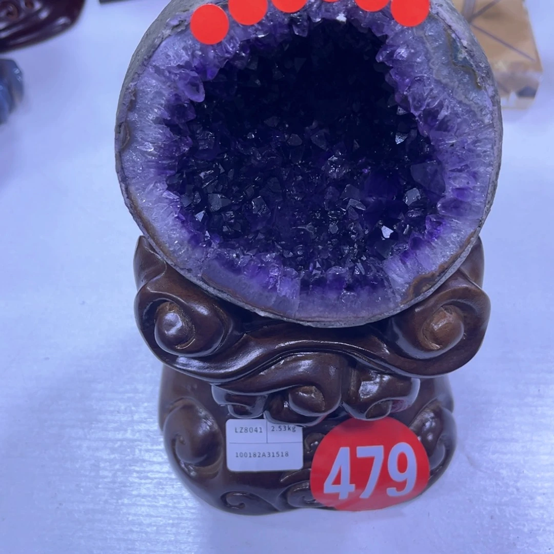 未镶嵌大型摆件（非配饰）紫晶晶