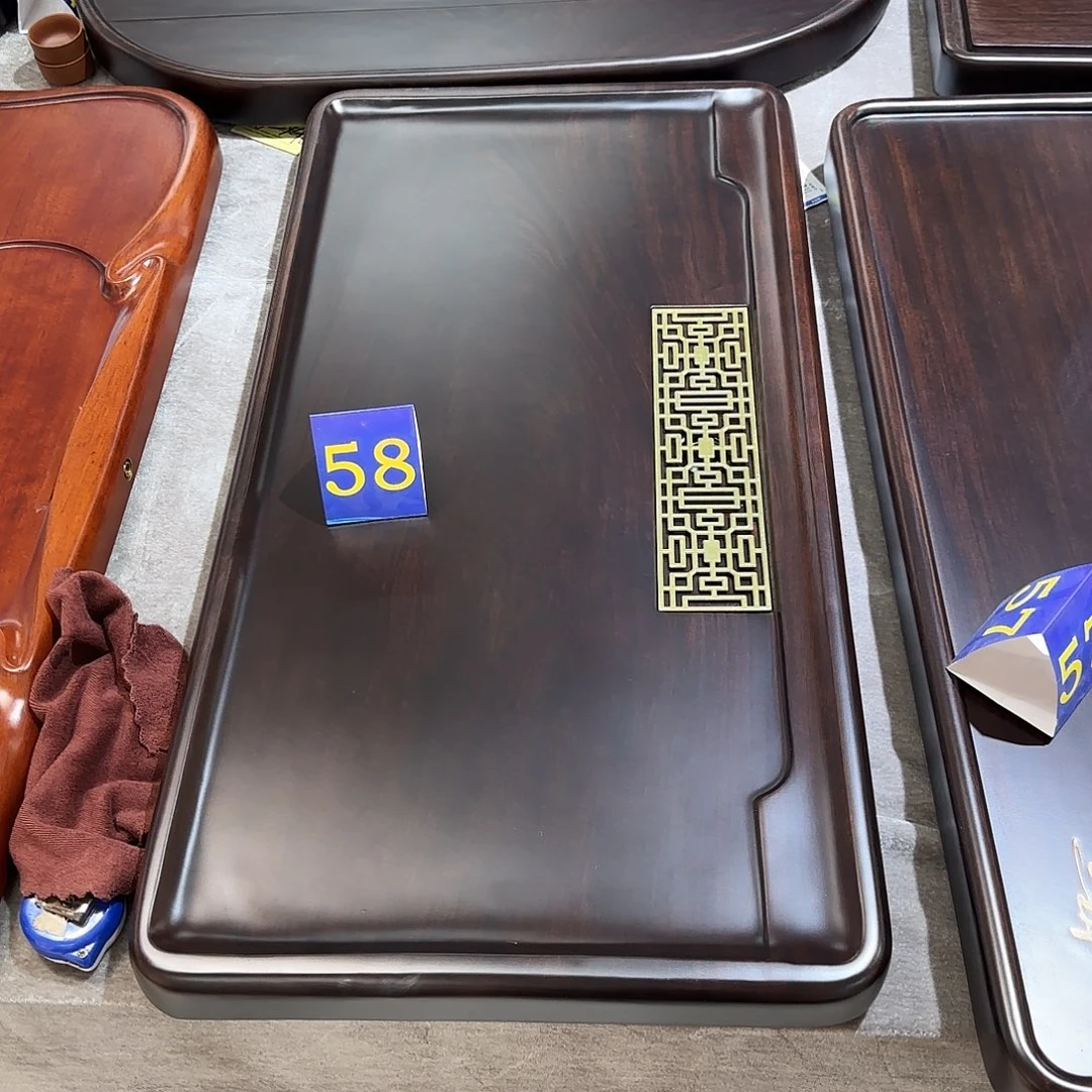 1***5黑檀木实木茶盘82/43