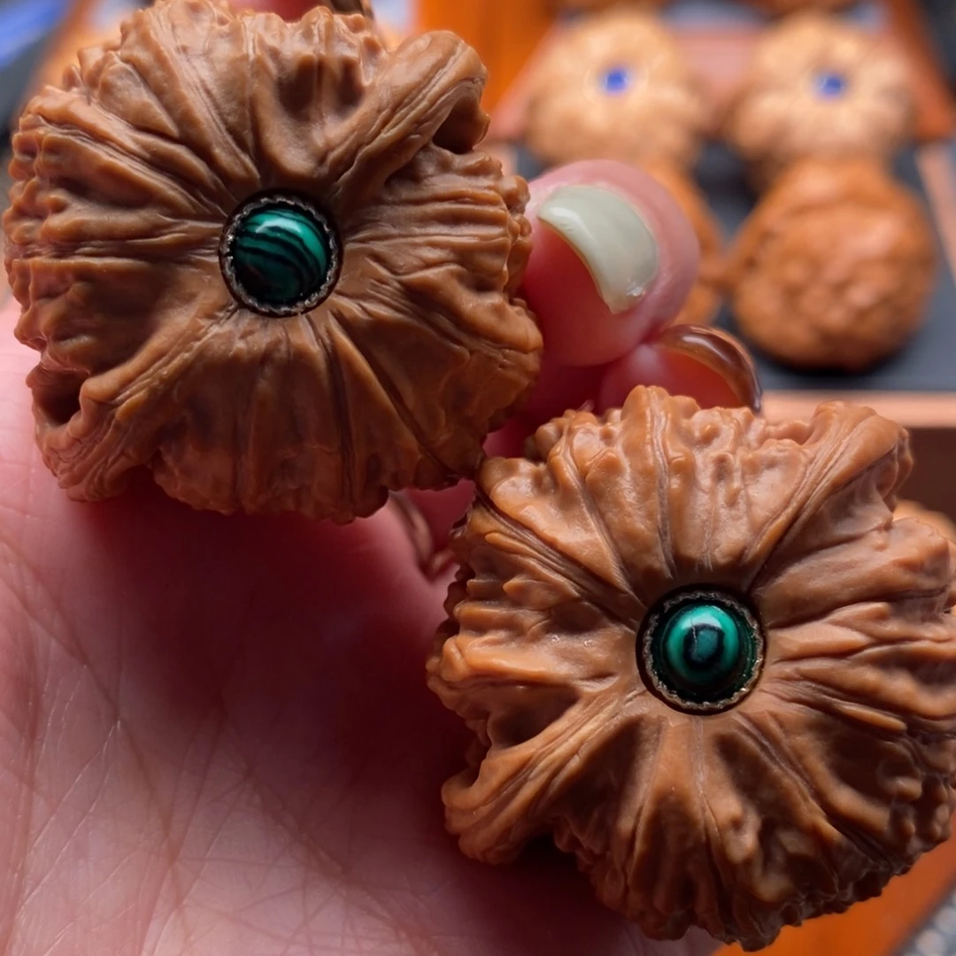 把件文玩核桃41尺寸全品白狮子