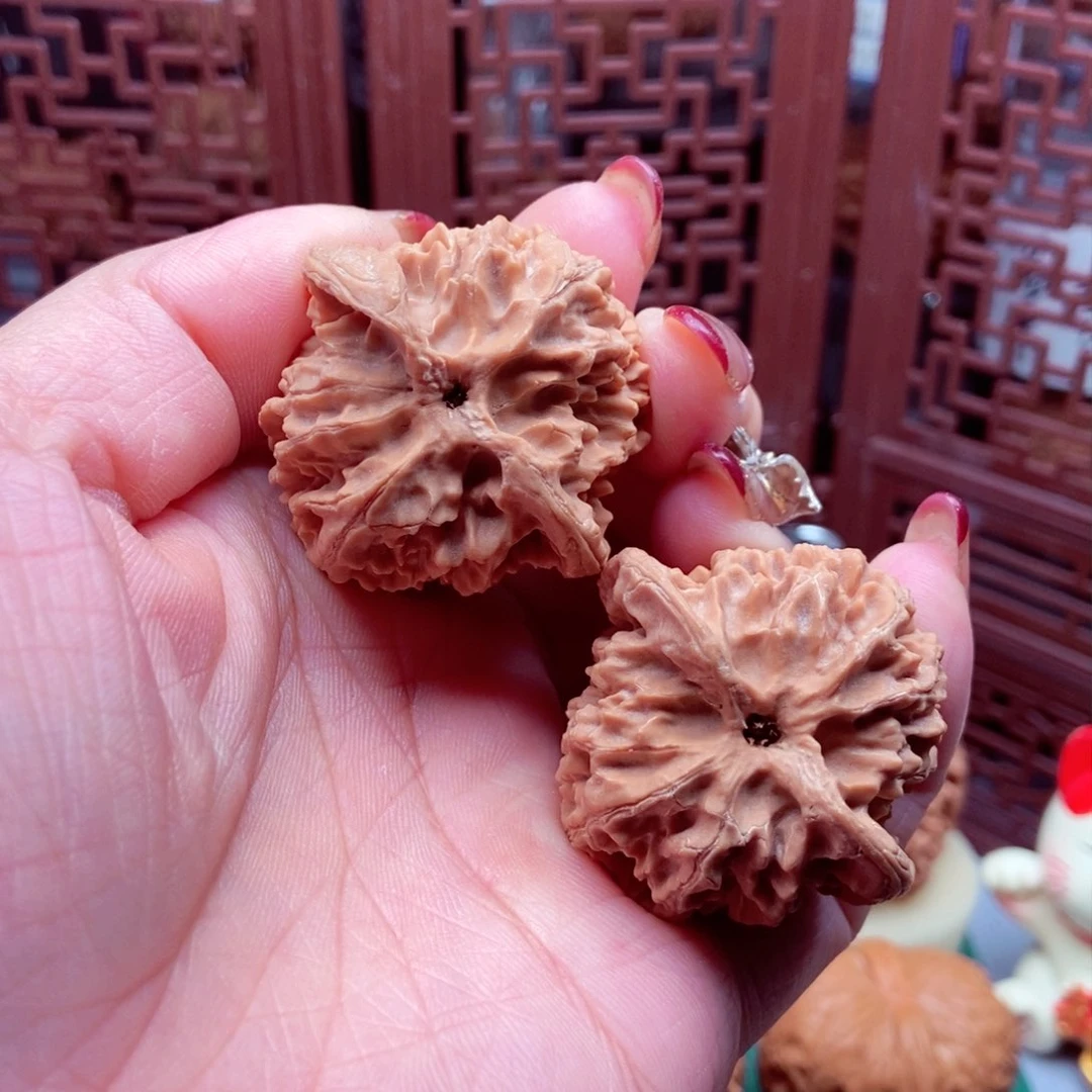 文玩核桃吊坠苹果原装40全