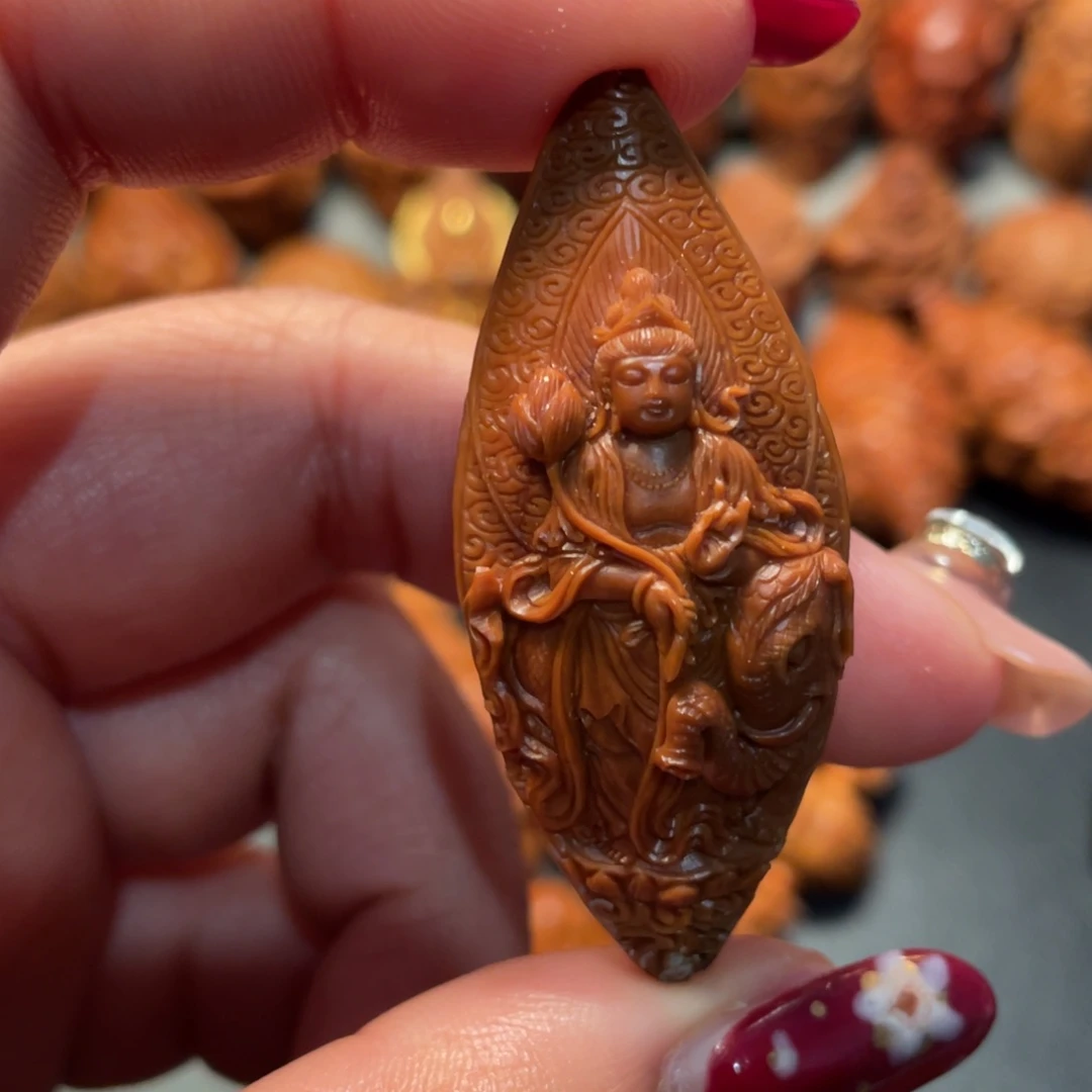 【闪购商品】手串/手链橄榄核荷叶普贤