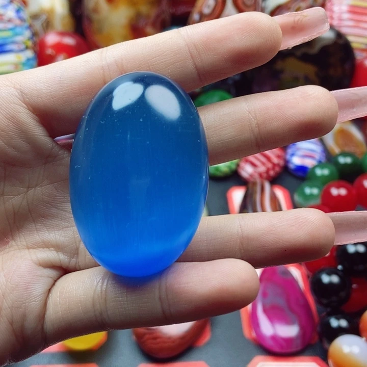 ****鱼玛瑙/玉髓未镶嵌珠宝奇石