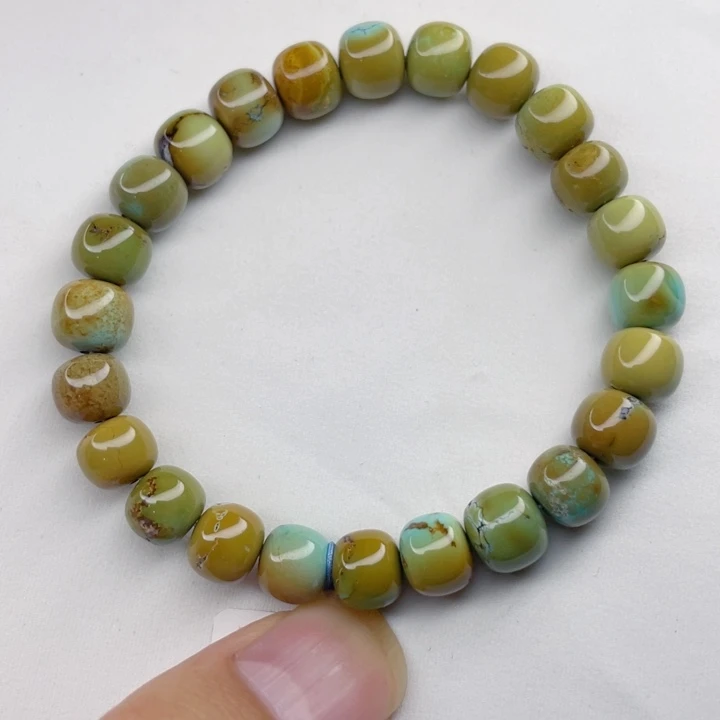 绿松石未镶嵌颈饰