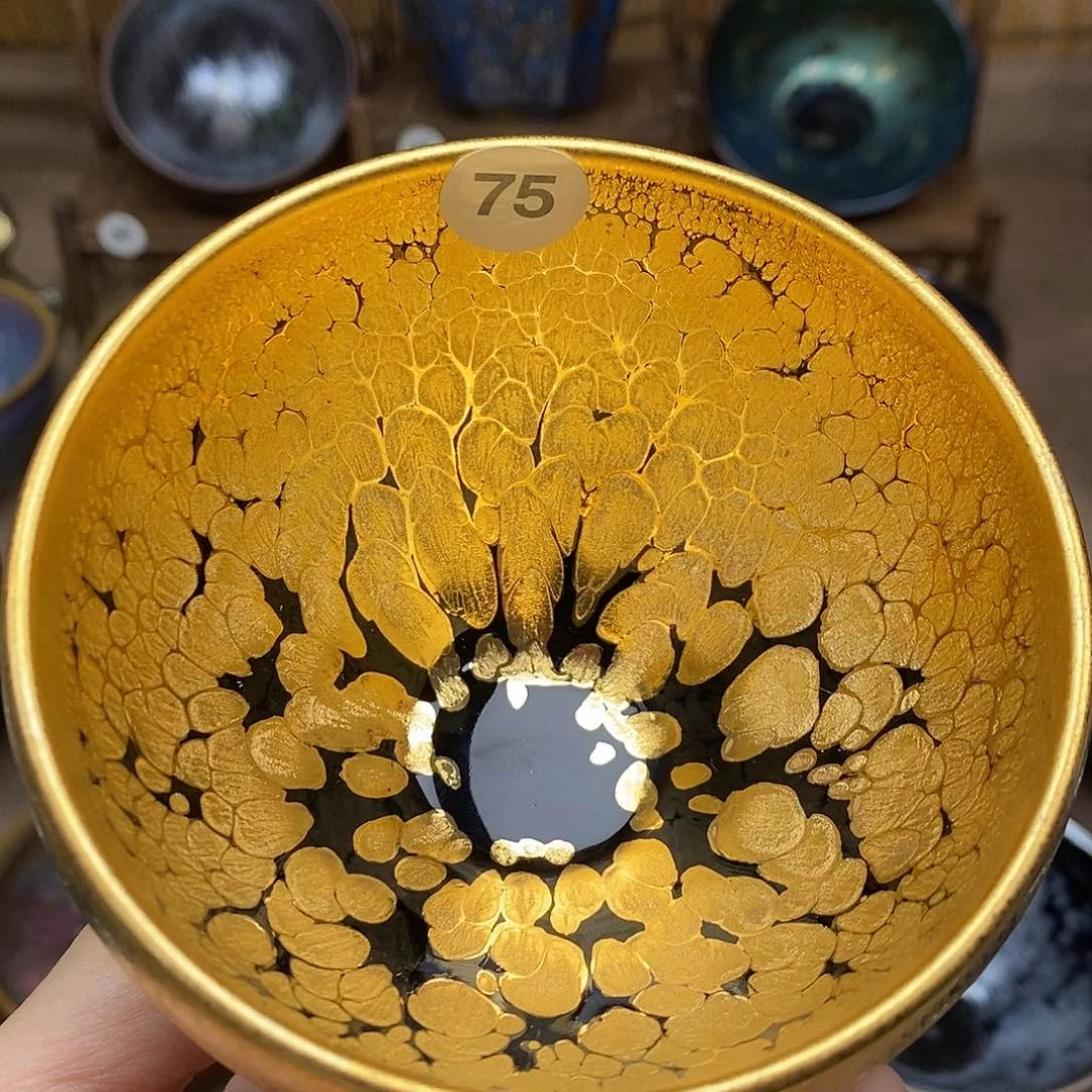 茶盏建盏主人杯金盏