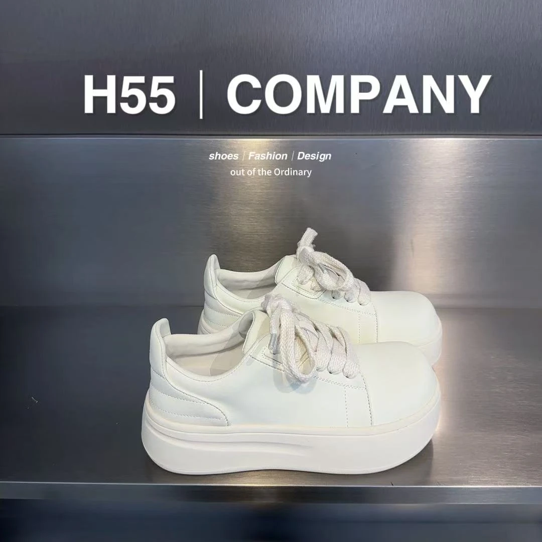 【BC传媒专属】H55-圣水洞周末｜芒果娃娃鞋10-1143运动白色时尚百搭