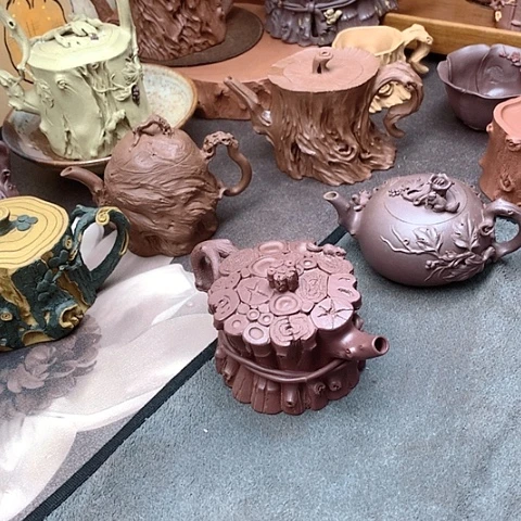 茶壶紫砂王*涵全手工制作的手工制作工艺