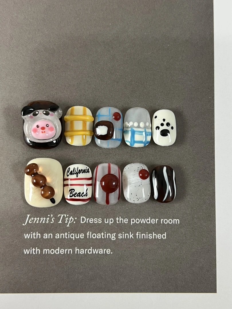 【彩虹乐园】Melody纯手工穿戴甲