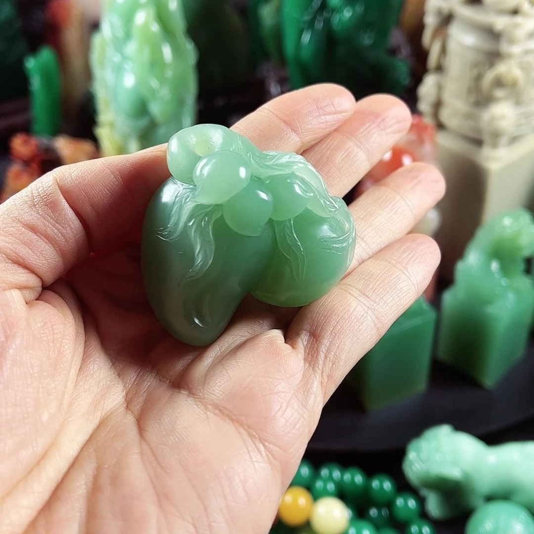 四川石雅安绿名贵石材