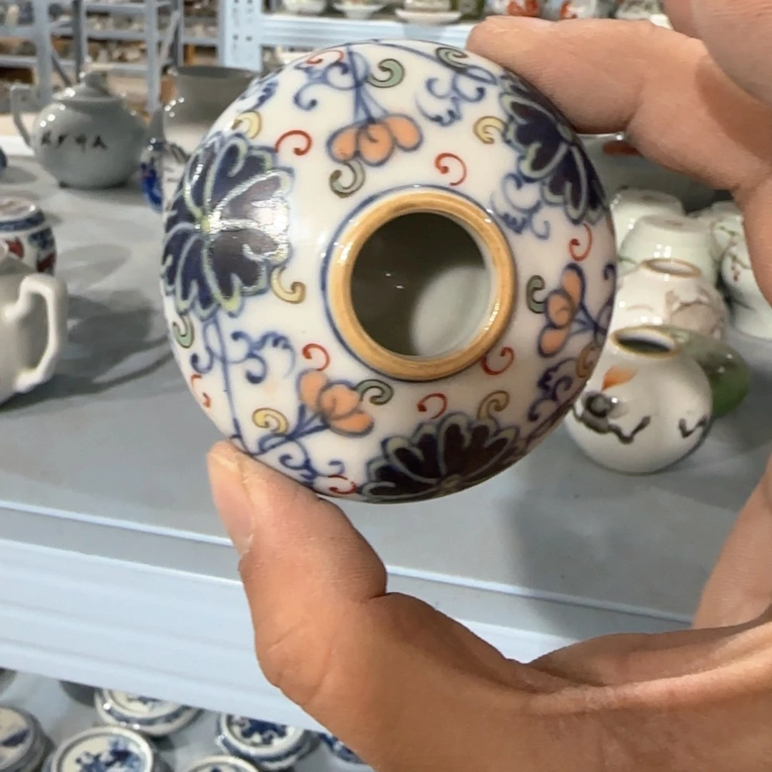 瓷片摆件手绘瓷器全部处理了吧