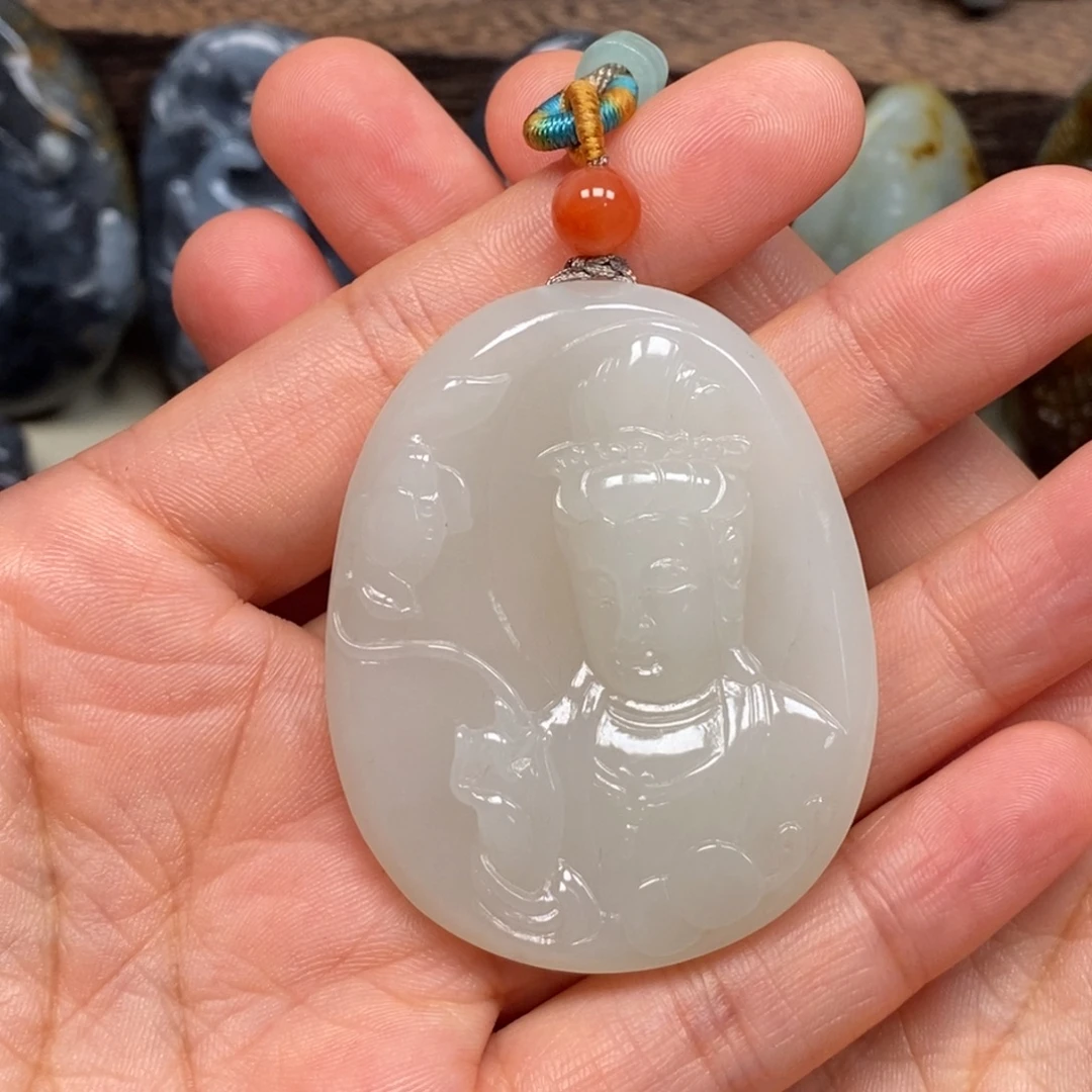幕***僚颈饰未镶嵌和田玉
