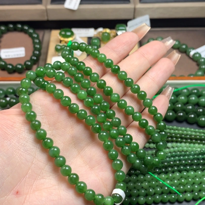 【闪购商品】和田玉（碧玉）颈饰未镶嵌6m