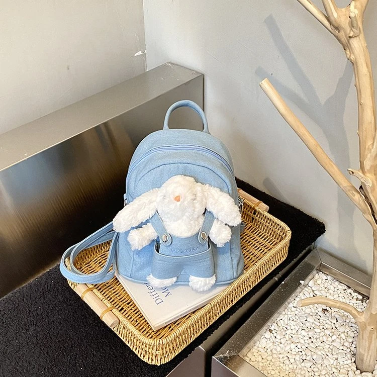 日系ins可爱卡通手提包包女2025新款个性原宿双肩包