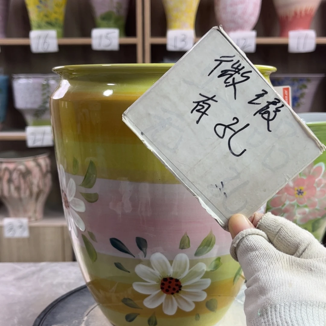 景德镇陶瓷花盆花盆