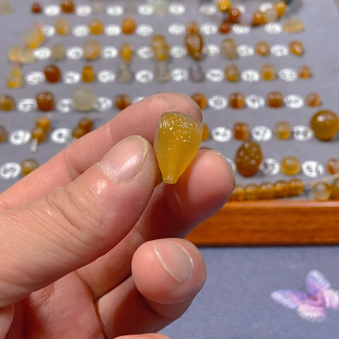 印***建玛瑙/玉髓合金颈饰三通