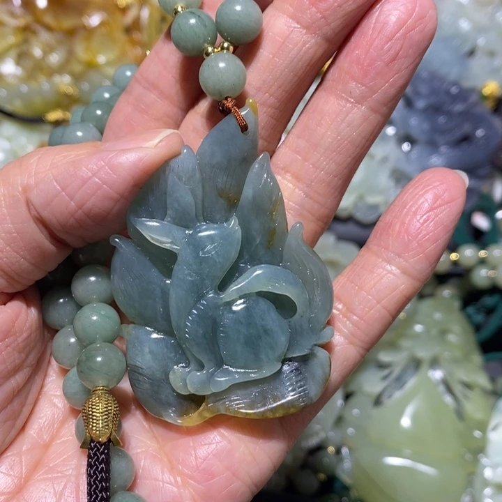 岫玉岫玉吊坠未镶嵌