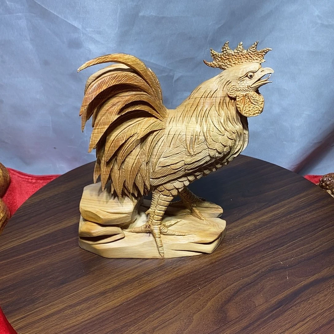 ****筒柏木（崖柏）崖柏手工大吉大利