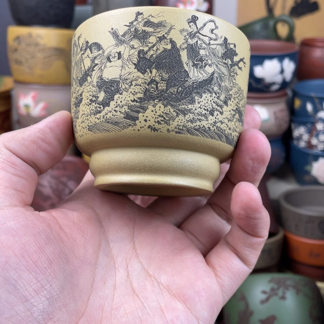 紫砂茶杯紫砂茶杯