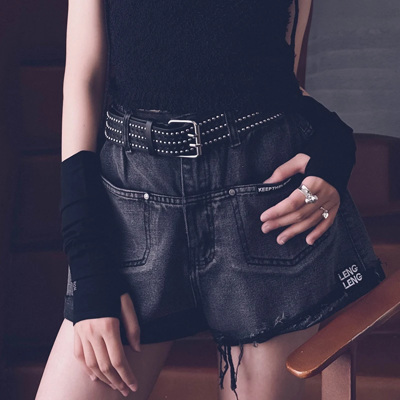 冷大娘 中大童夏季防晒冰丝袖套潮酷堆堆袖遮阳户外手套亲子款