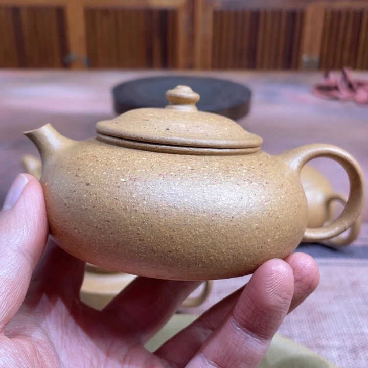 小***学紫砂茶壶宜兴紫砂原矿紫砂壶