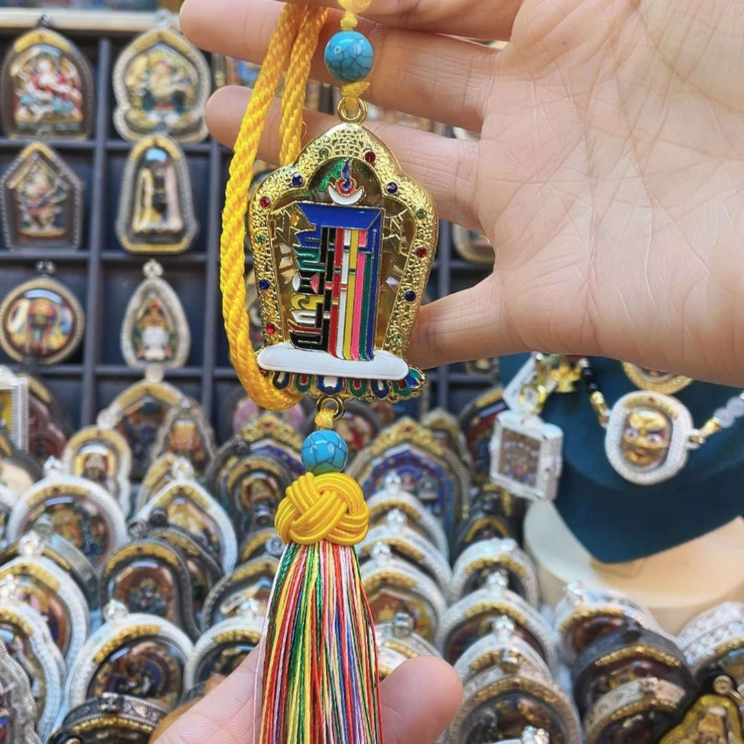 泥塑十相自在 精美挂件