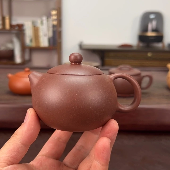 茶壶紫砂羊角山紫泥 150 毫升
