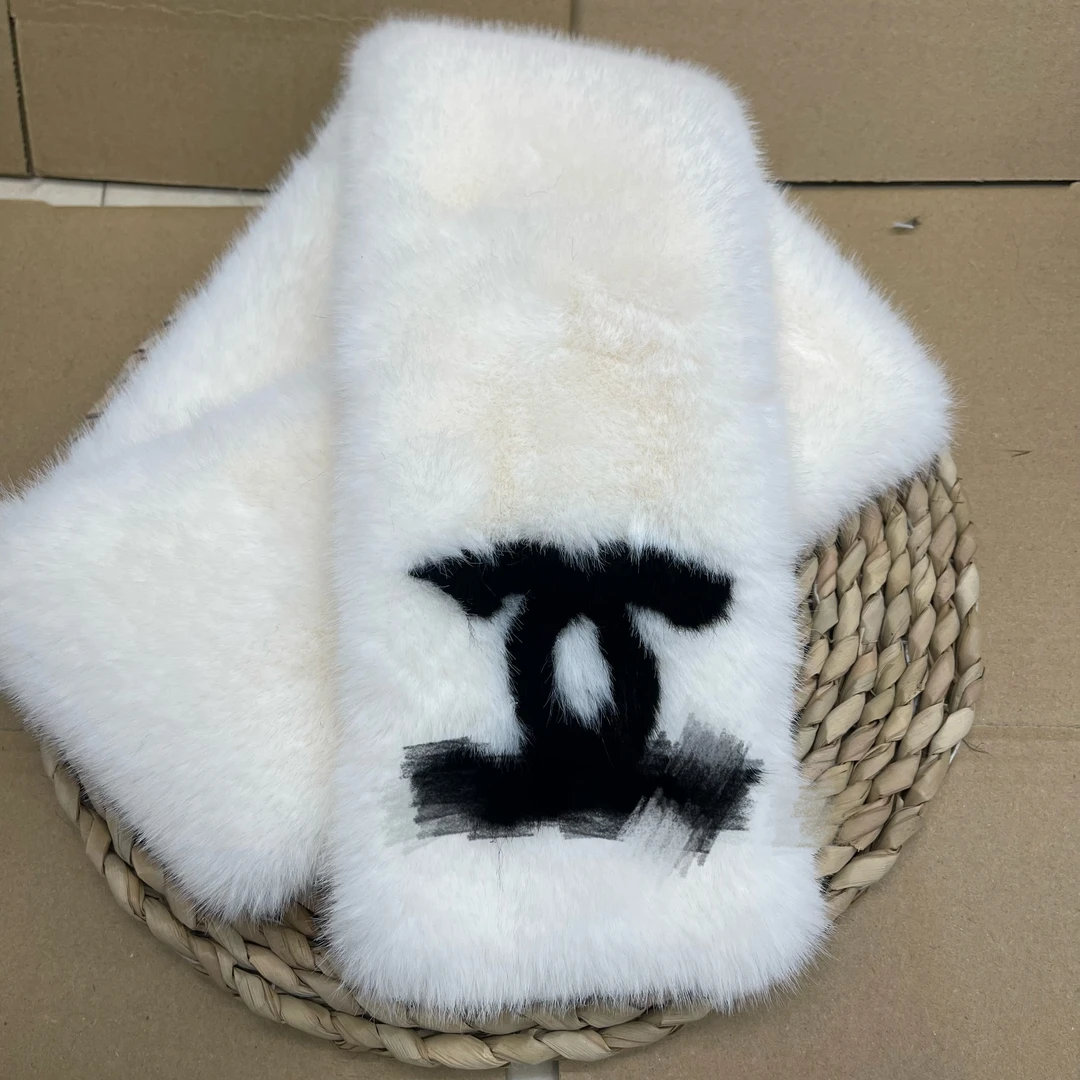 【Fat cat】冬季纯色保暖韩版小围巾百搭加厚时尚毛茸茸网红围巾ins