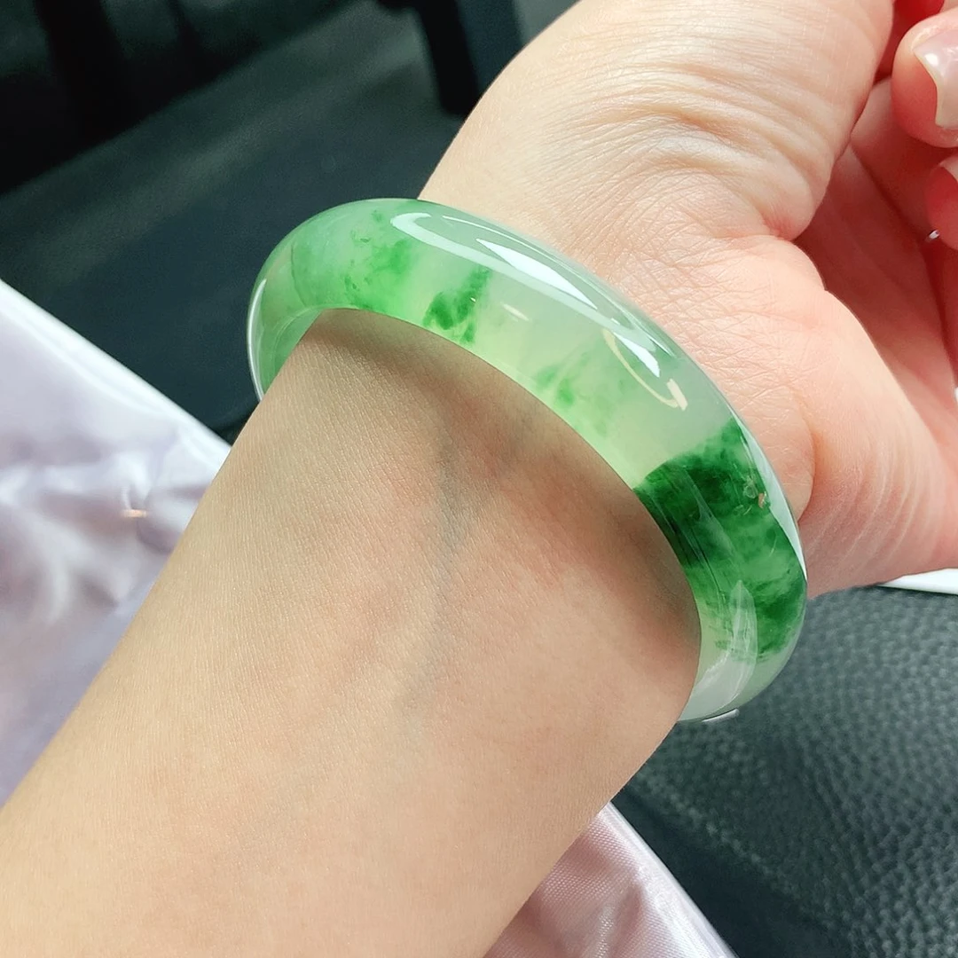 【闪购商品】未镶嵌手镯翡翠缅甸天然a货翡翠