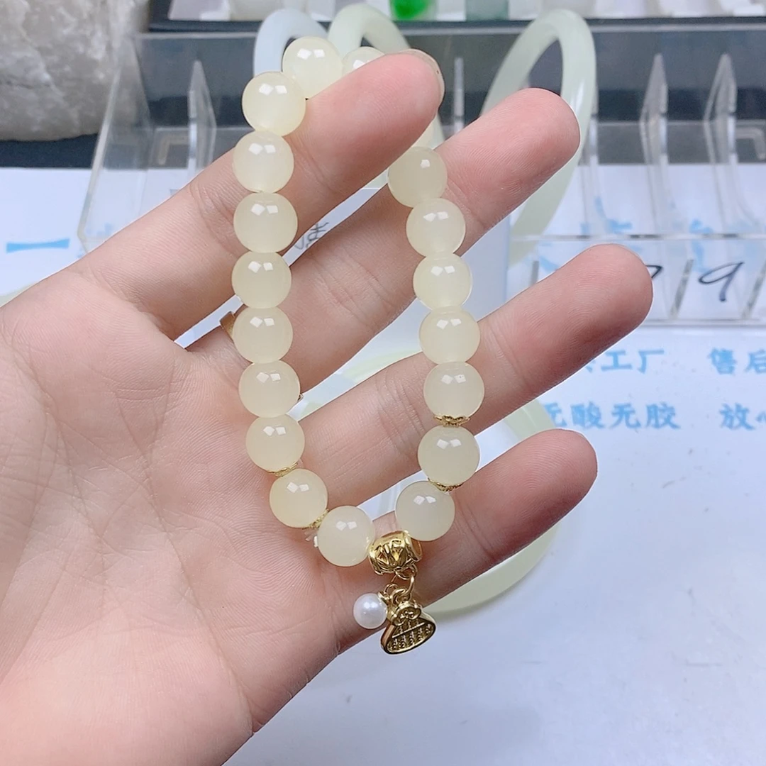 非金属珐琅蜂蜜水手串卡10