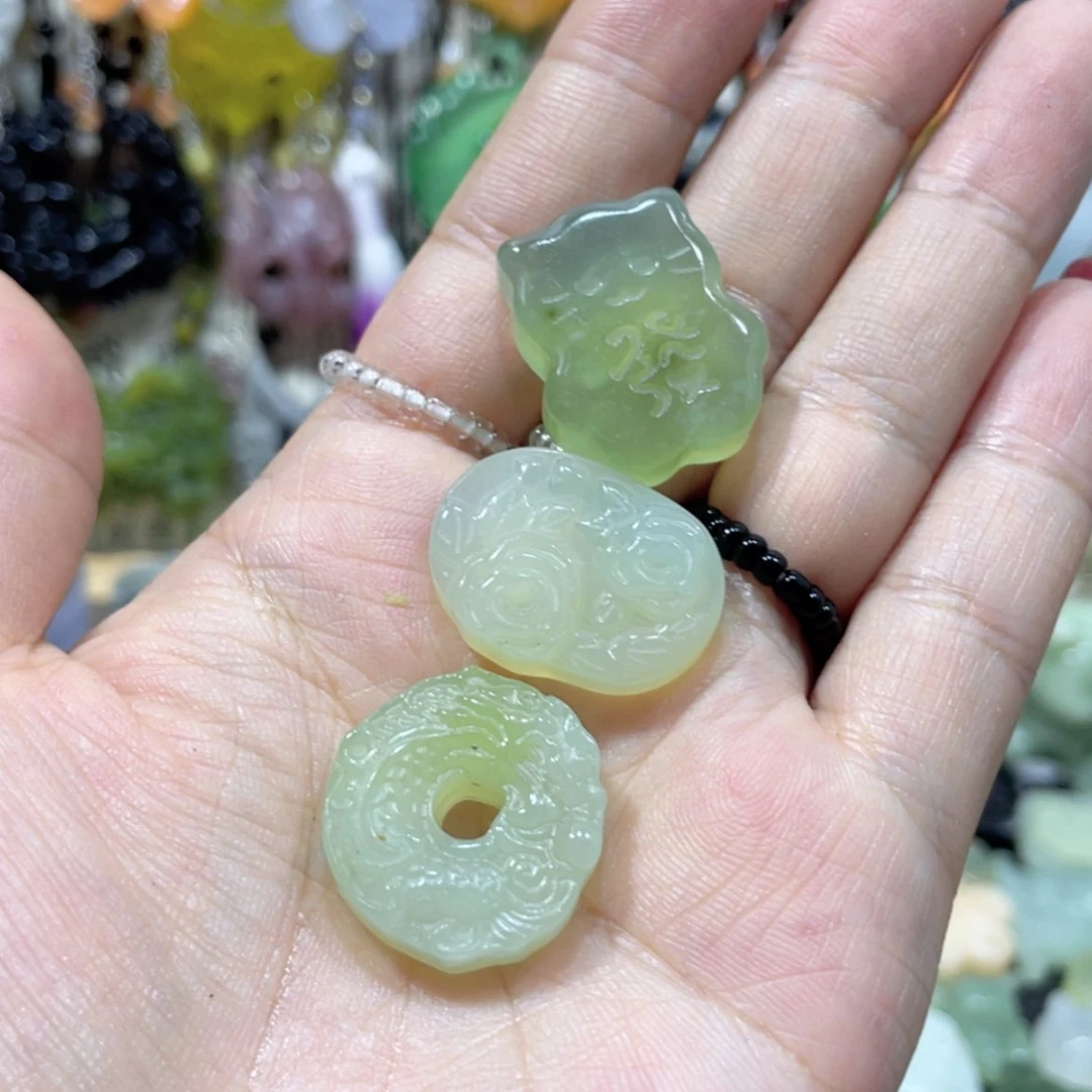 【闪购商品】未镶嵌岫玉颈饰71吊坠