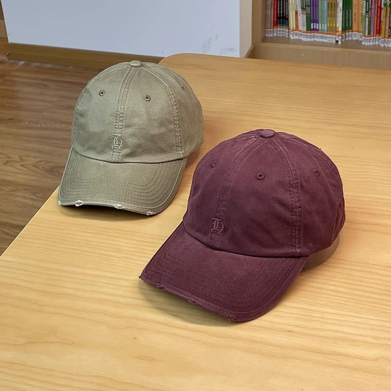 【JTG&SHOES 官方】四季高品质的街洞绣花棒球帽容易匹配遮阳鸭舌帽