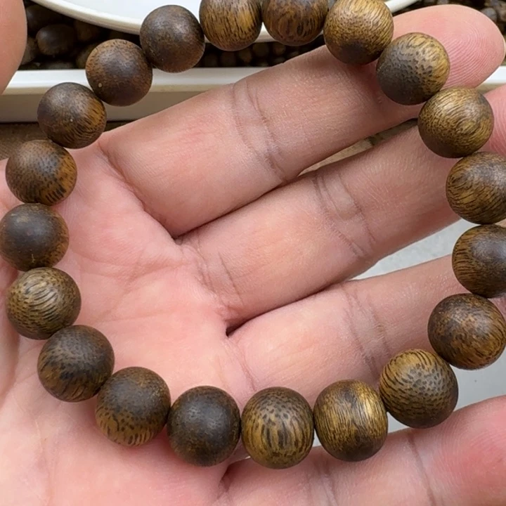 西***绵沉香手串乌身手串8克加